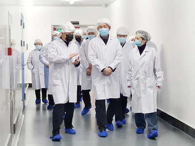長春市市長到百克生物調研視察
